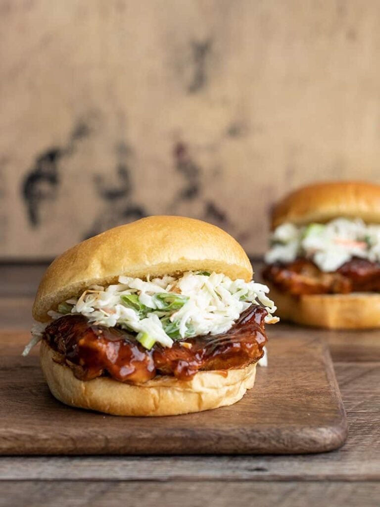 Quick & Easy BBQ Chicken Sandwiches Budget Bytes