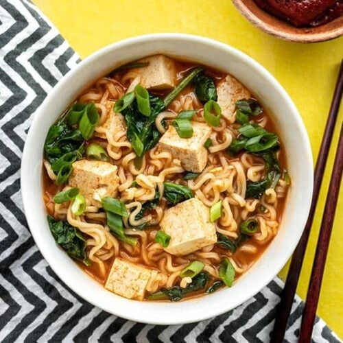 Spicy Peanut Butter Ramen Noodles - Quick & Easy! - Budget Bytes