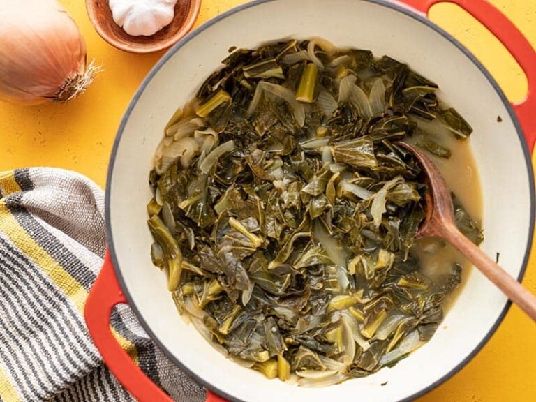 Jerk Seasoned Collard Greens Recipe Budget Bytes
