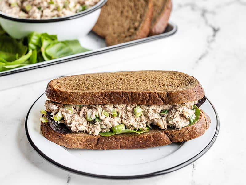 The Tuna Salad Lunch Box - No Cook Lunch Idea - Budget Bytes