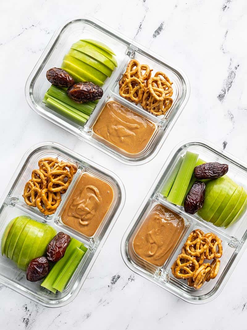 Bento Box Snack Prep Ideas - Peanut Butter and Fitness