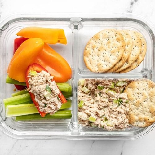 The Tuna Salad Lunch Box - No Cook Lunch Idea - Budget Bytes