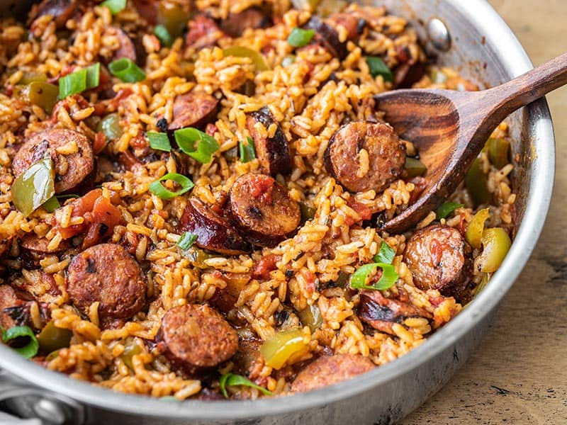 Download Cajun Sausage And Rice Skillet Budget Bytes