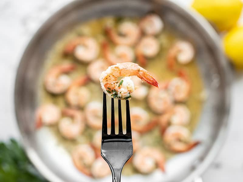 One Pot Lemon Garlic Shrimp and Rice - Budget Bytes