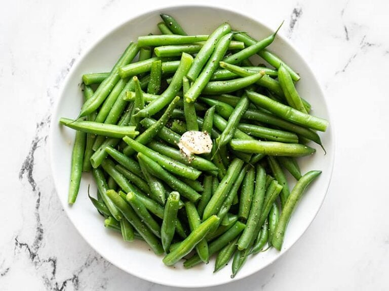 How to Steam Fresh Green Beans Easy Side Dish Budget Bytes