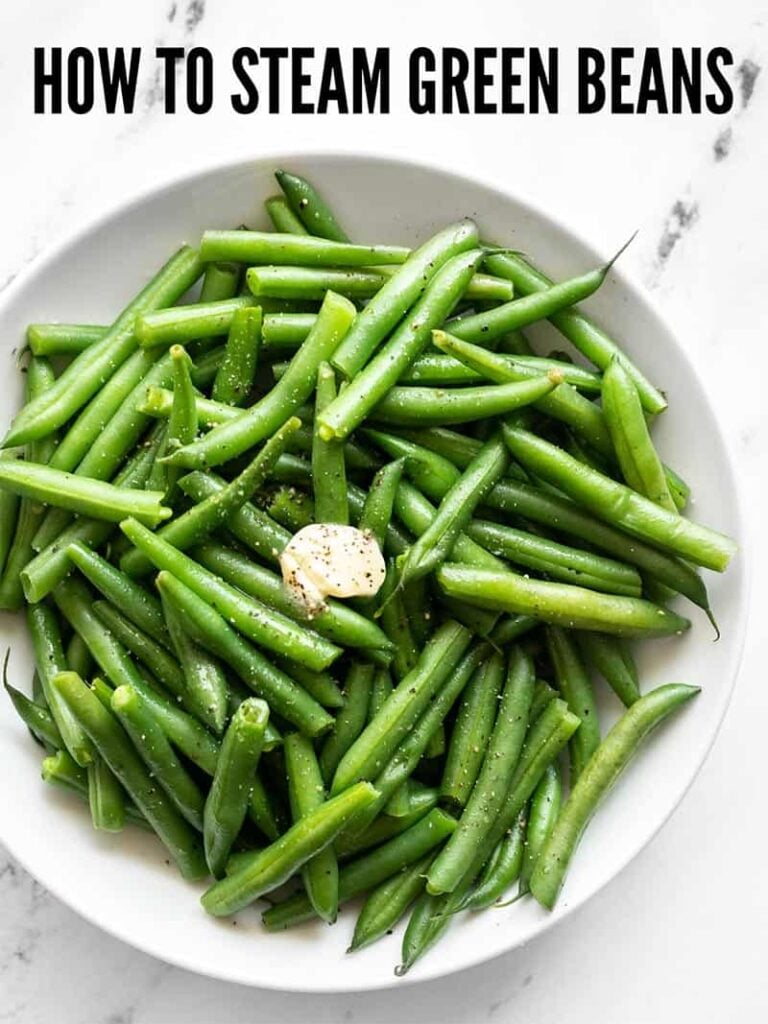 How to Steam Fresh Green Beans - Easy Side Dish - Budget Bytes