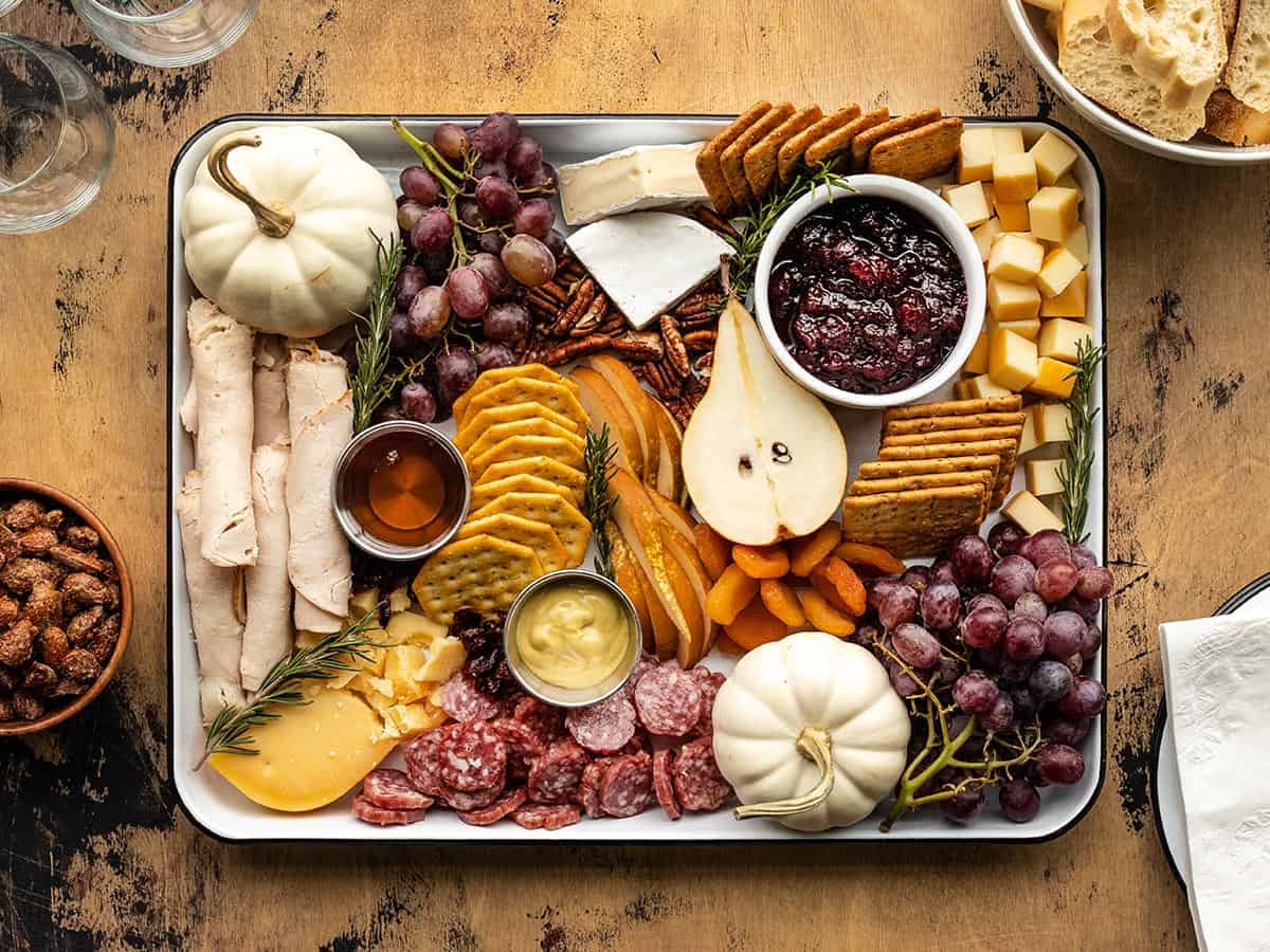 How to Make a Thanksgiving Charcuterie Board - Plan to Eat