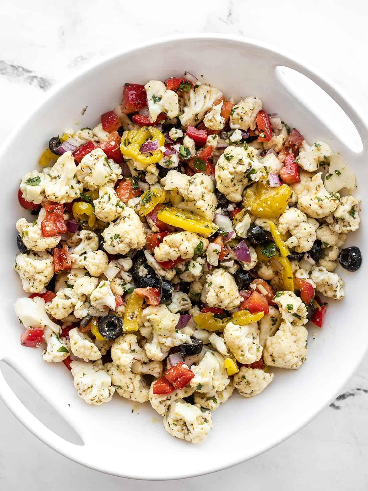 Marinated Cauliflower Salad Budget Bytes