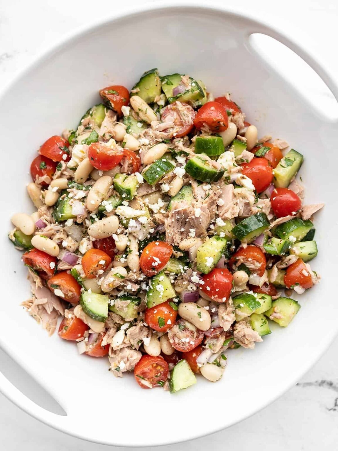 Mediterranean Tuna Salad - Budget Bytes