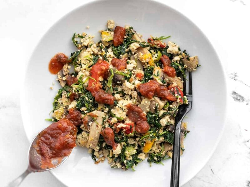 Vegetable Tofu Scramble - Easy Vegan Meal - Budget Bytes