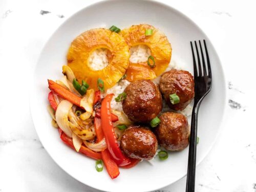 Sheet Pan BBQ Meatballs - Meal Prep Friendly - Budget Bytes