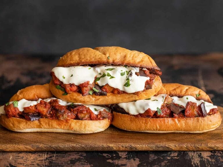 Eggplant Mozzarella Sandwiches Budget Bytes