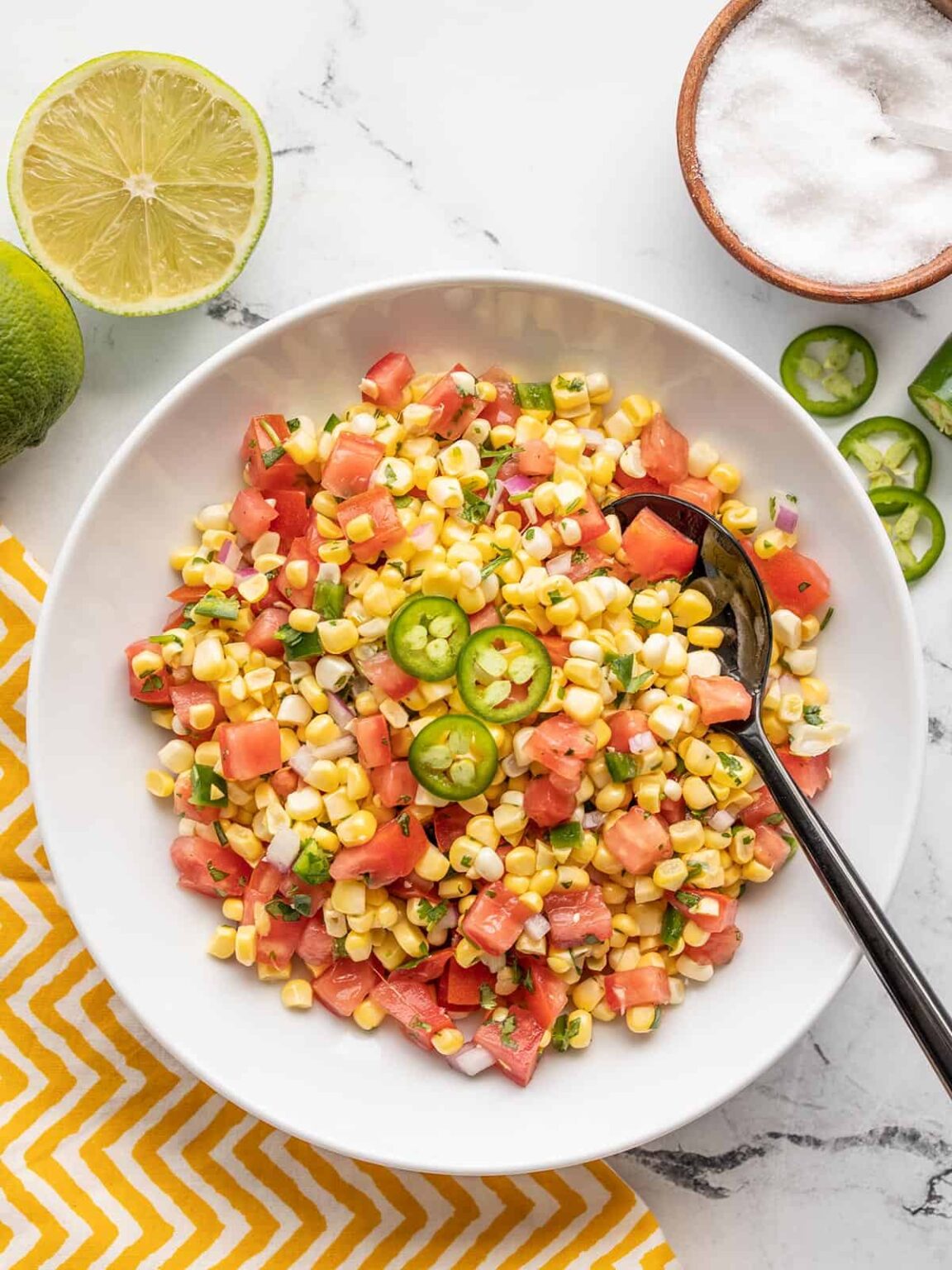 Fresh Sweet Corn Salsa Budget Bytes