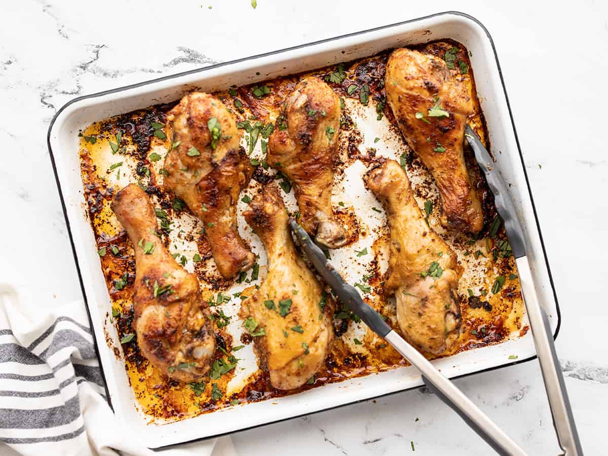 Easy Oven Baked Drumsticks - Budget Bytes