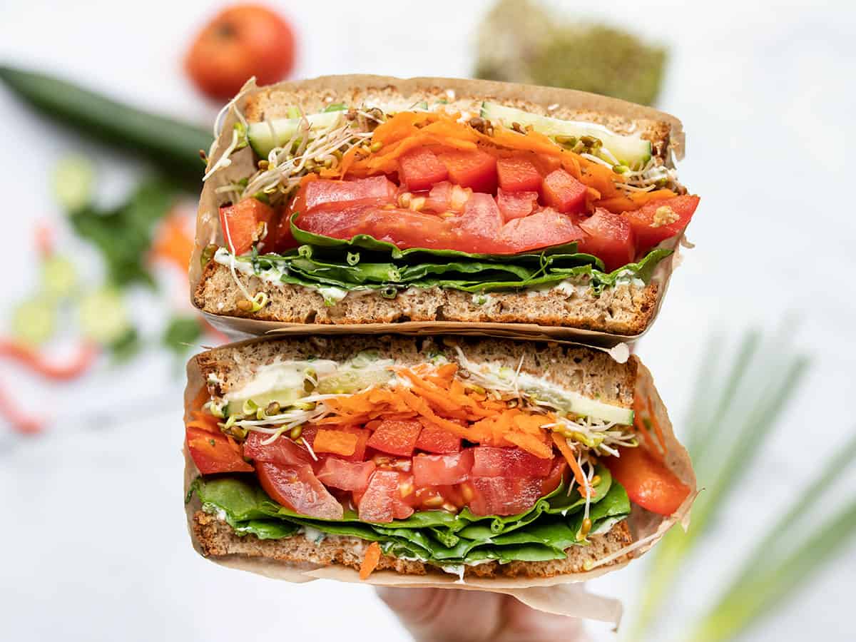 Veg Sandwiches Images