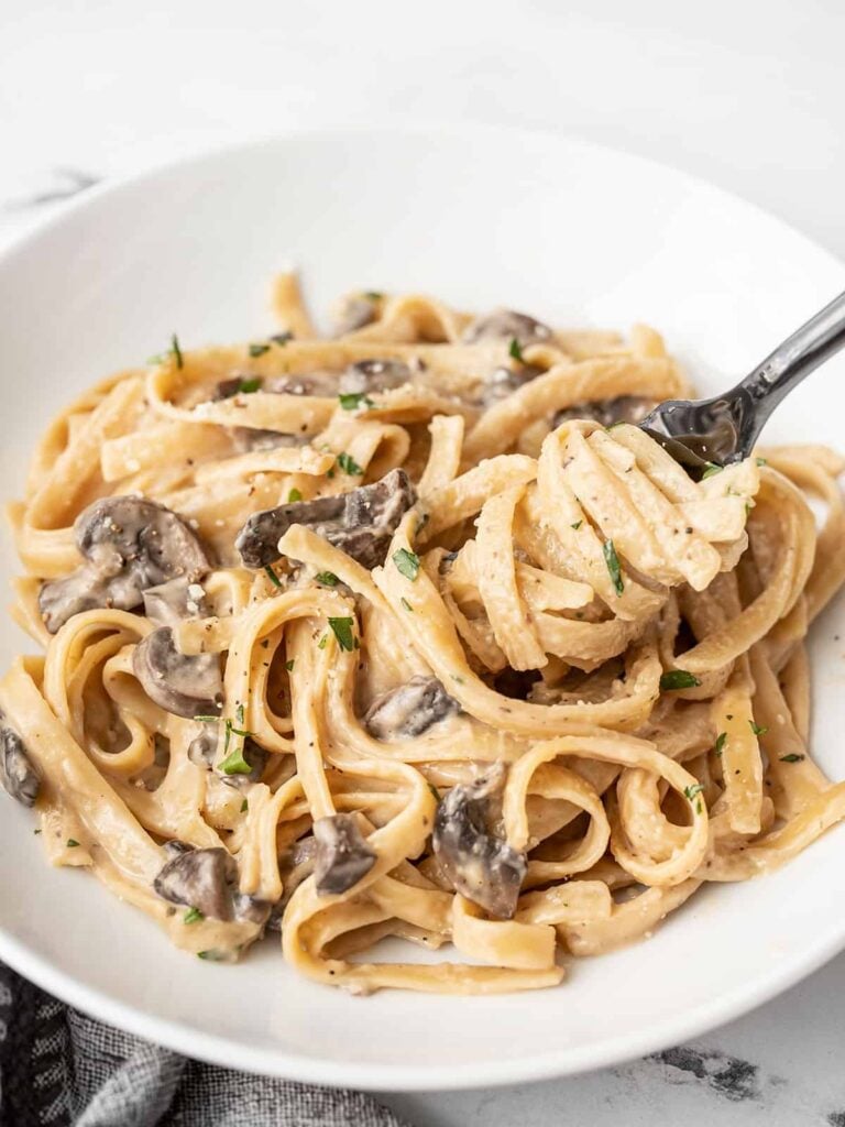 Creamy Mushroom Pasta - Budget Bytes
