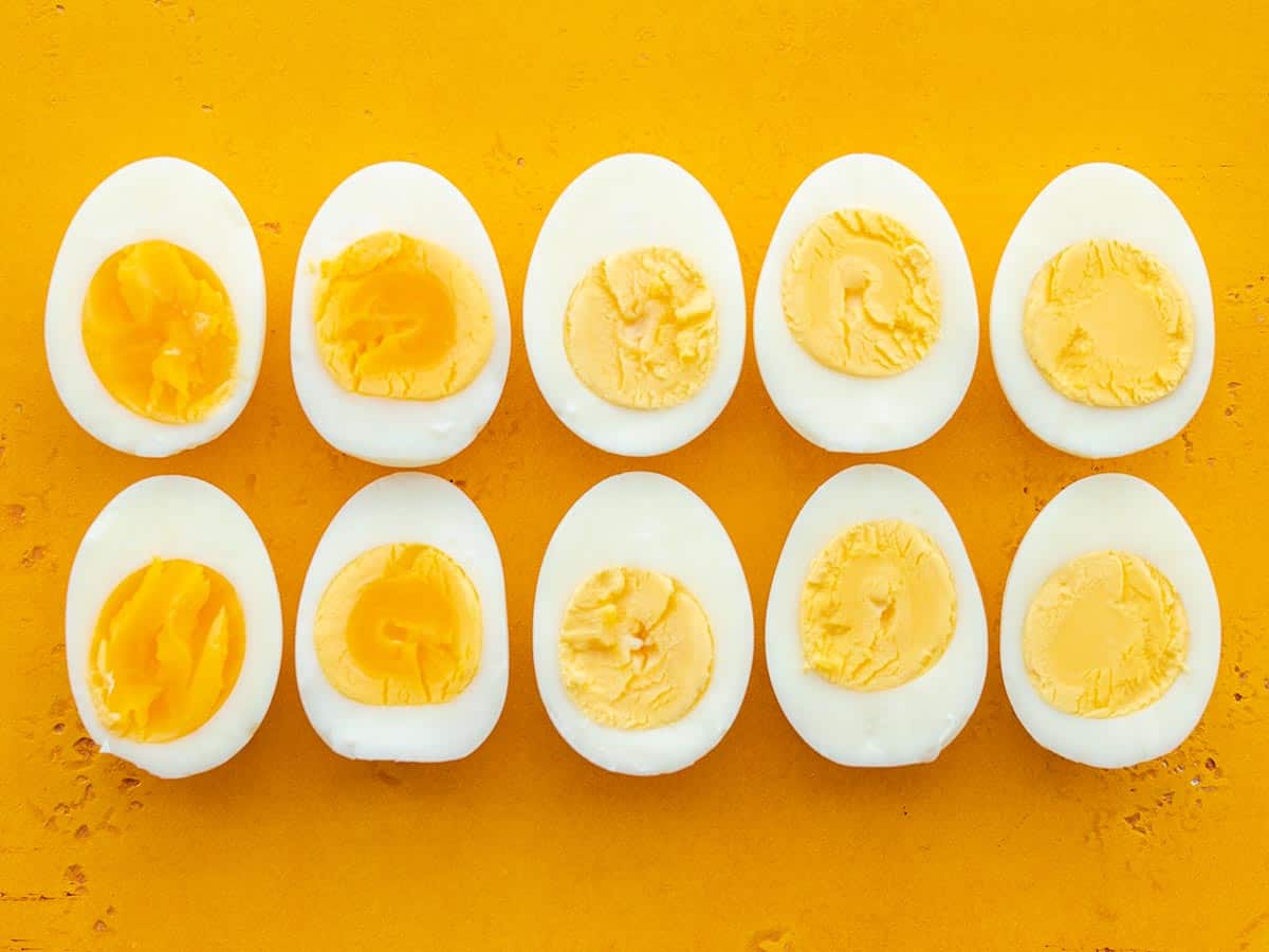 Hard Boiled Egg Photos and Images