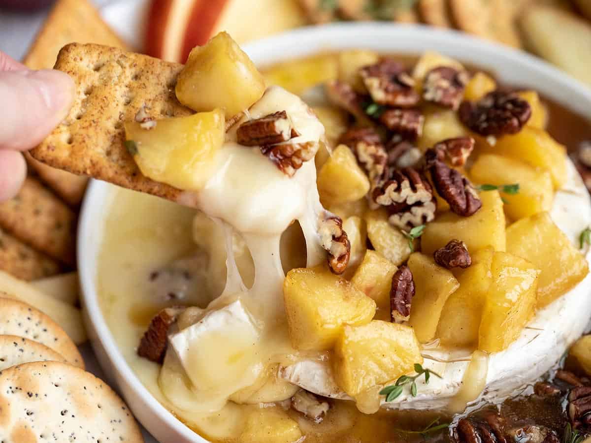 Easy Baked Brie with Apples - Budget Bytes