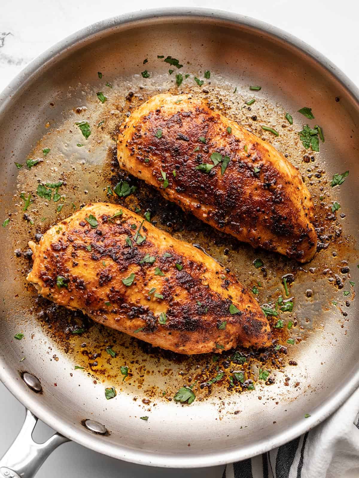 Lower the heat when baking with dark-colored pans