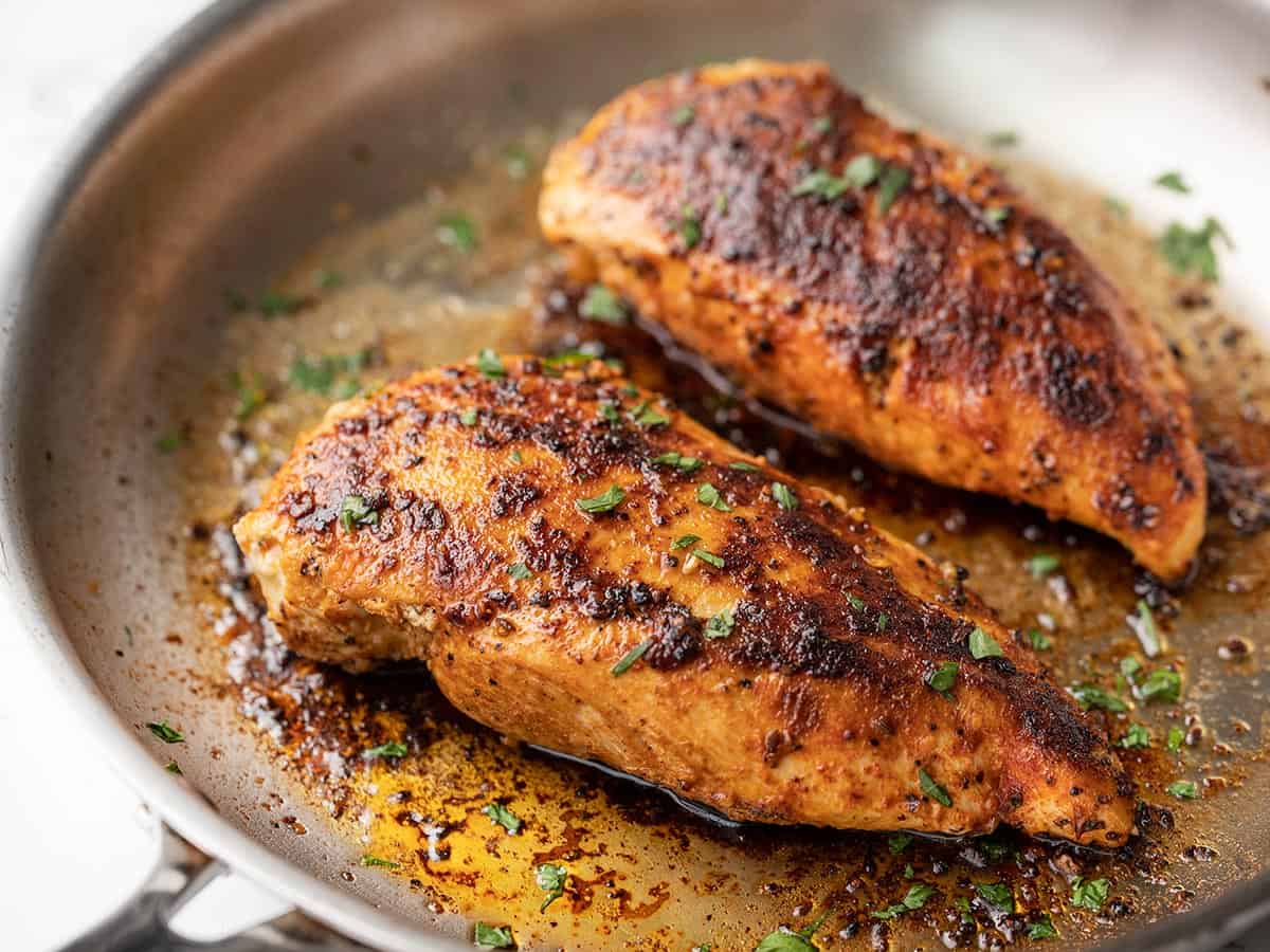 Pan Fried Chicken Breast –