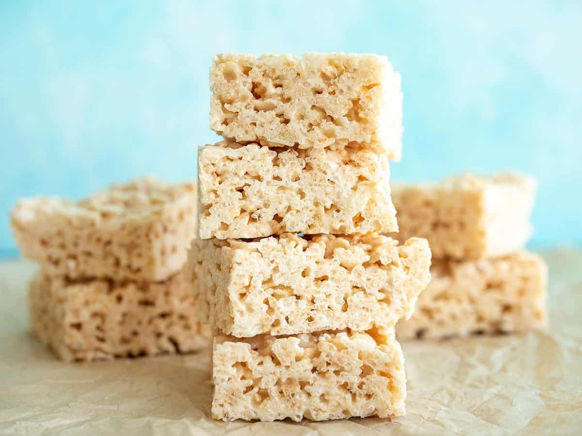 Stacked Rice Krispie Treats