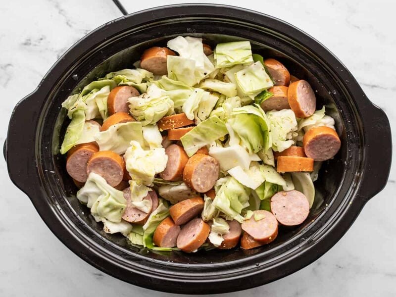 Slow Cooker Cabbage and Sausage Budget Bytes