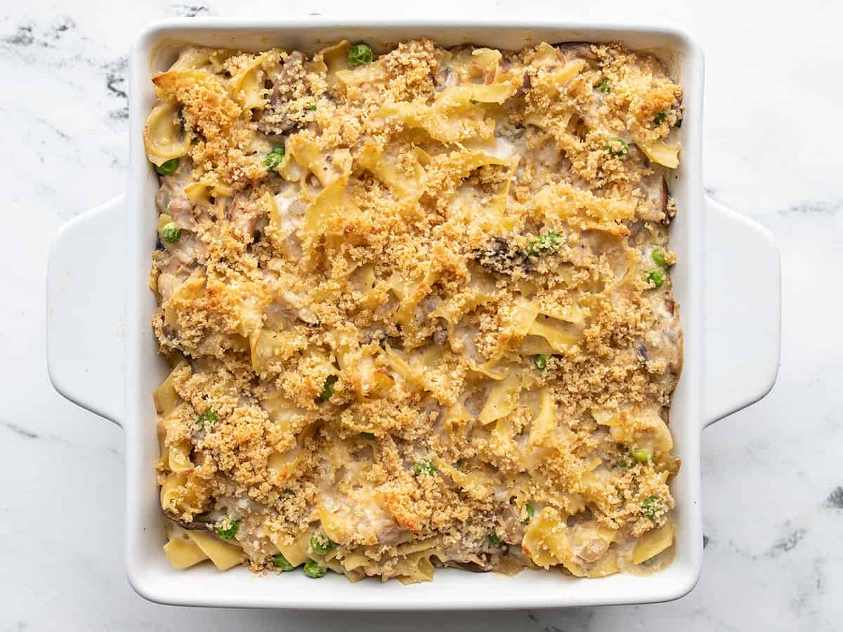 baked tuna noodle casserole