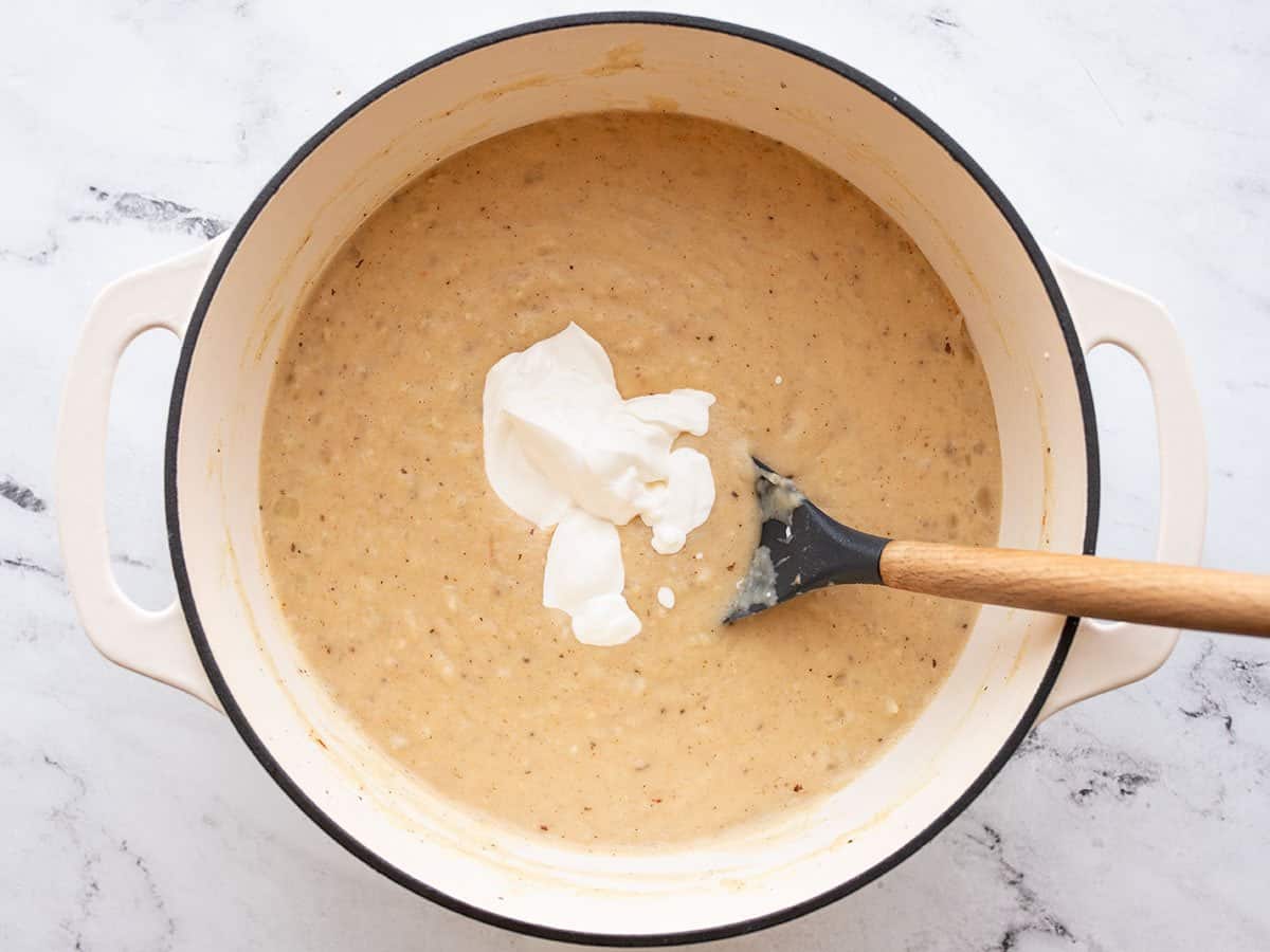 Loaded Potato Soup - Budget Bytes