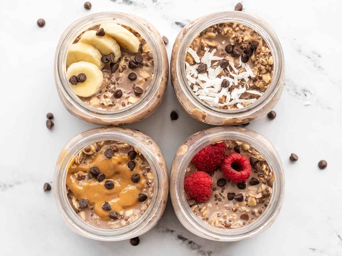 Double Chocolate Overnight Oats - Budget Bytes