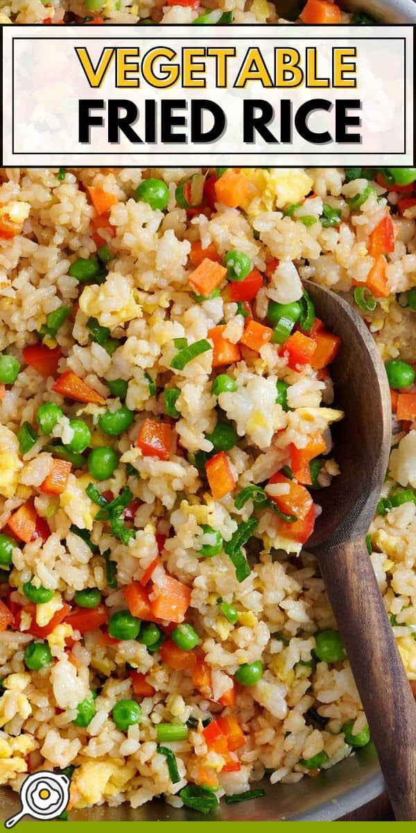 vegetable fried rice pin image