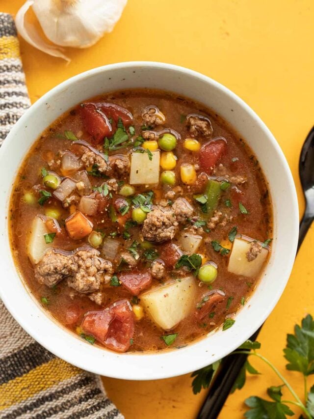 Easy Vegetable Beef Soup Budget Bytes