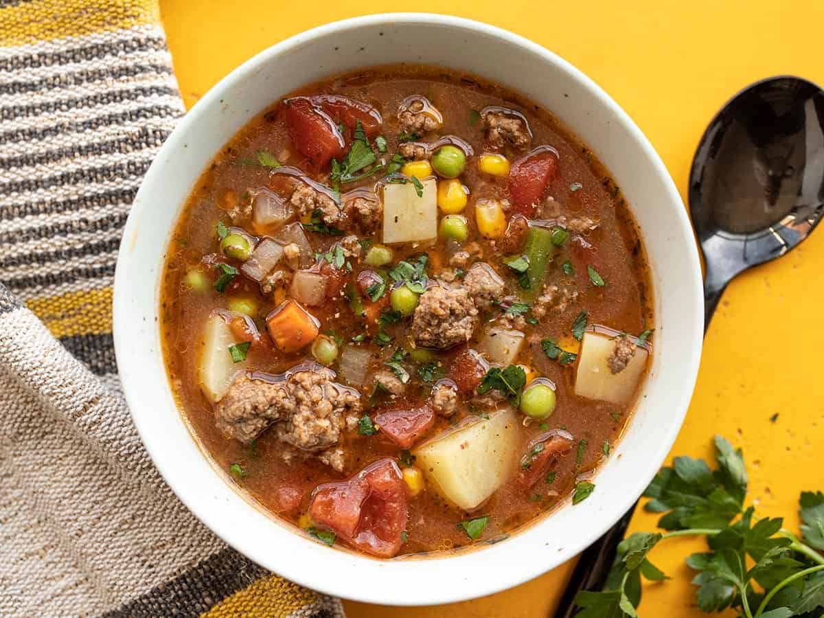 beef soup recipe