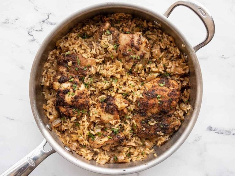 One Pot Chicken and Rice Budget Bytes