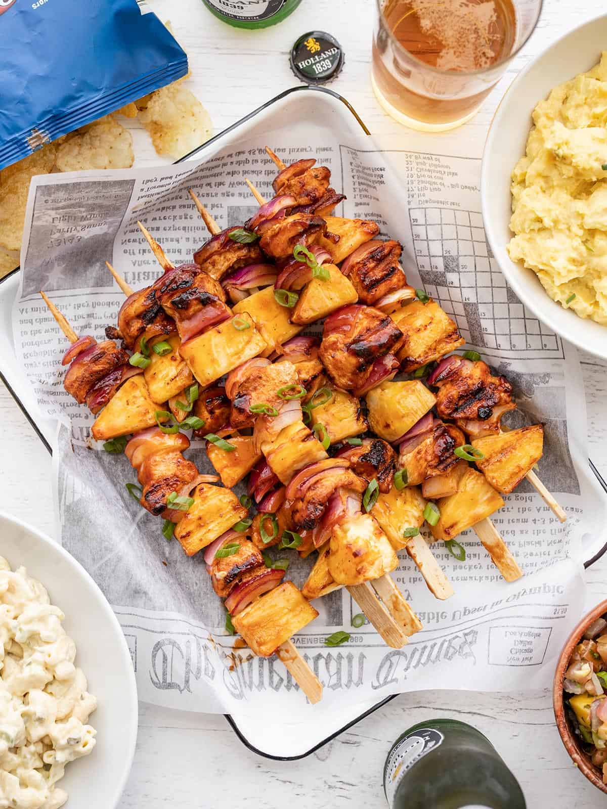 36 BBQ Skewers Recipes