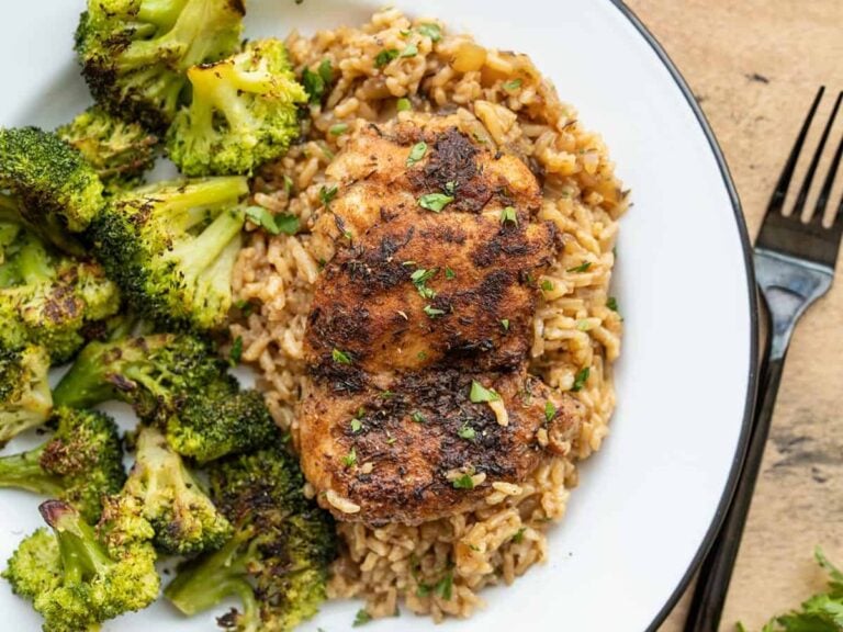 One Pot Chicken and Rice Budget Bytes