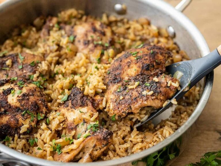 One Pot Chicken and Rice Budget Bytes