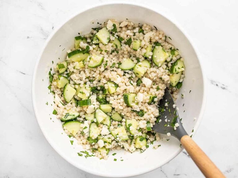 Lemony Cucumber Couscous Salad Budget Bytes