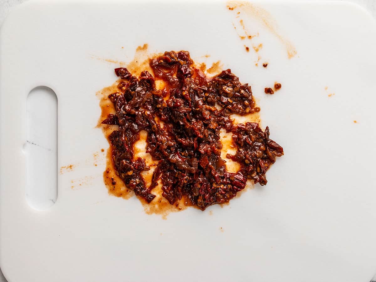 Chopped chipotle peppers