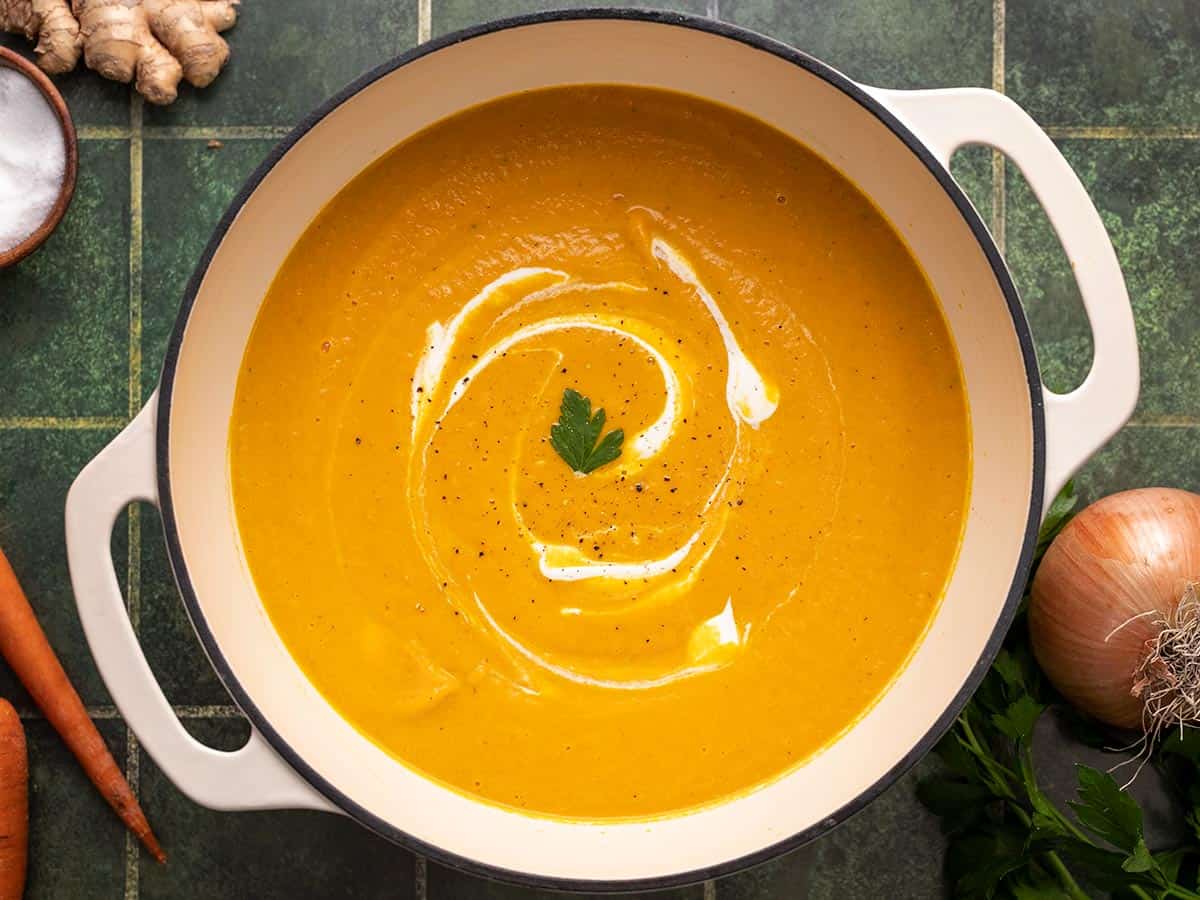 Carrot Soup - Budget Bytes