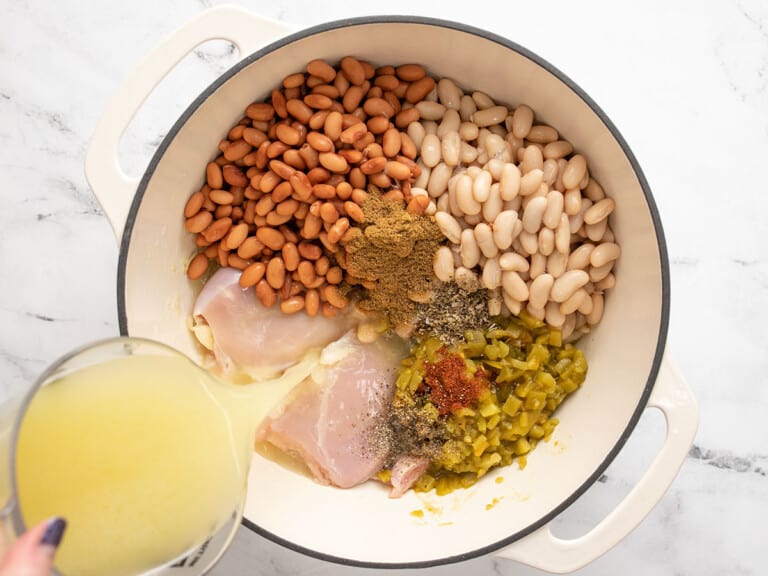 Creamy White Chicken Chili Budget Bytes