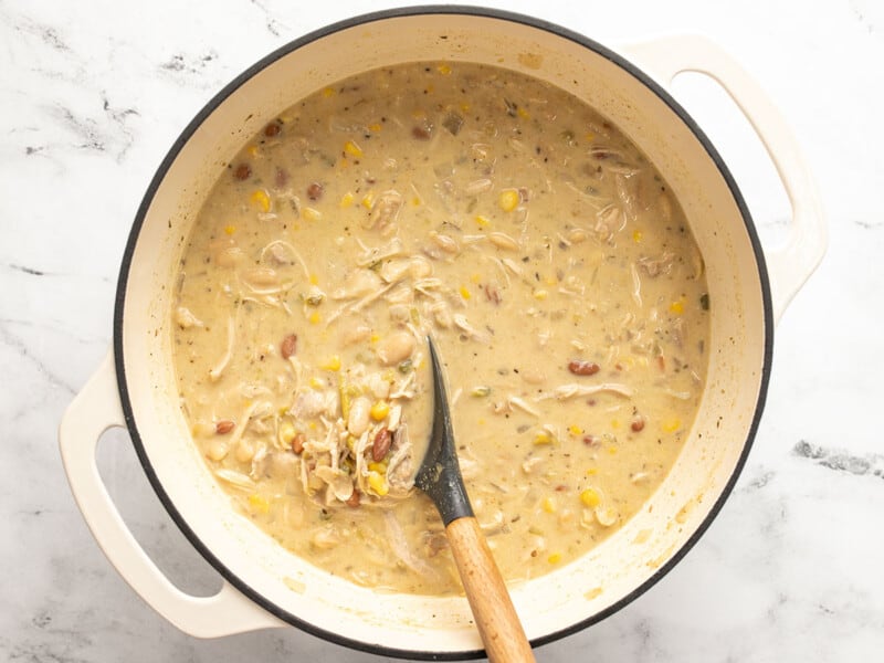 Creamy White Chicken Chili Budget Bytes