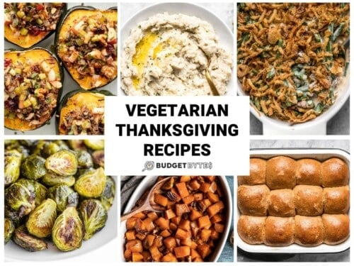 Vegetarian Thanksgiving Recipes - Budget Bytes