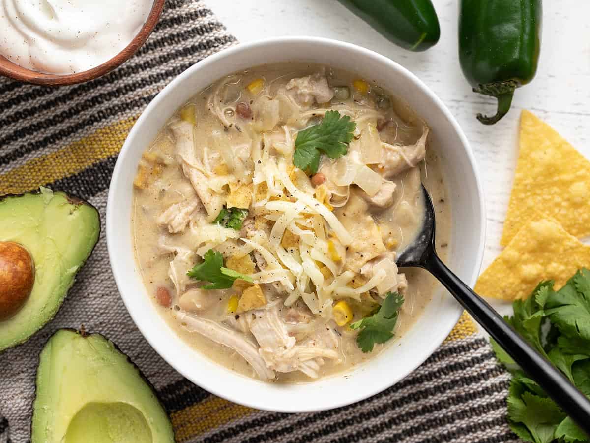 SOUTHWEST CREAMY WHITE CHICKEN CHILI < Call Me PMc