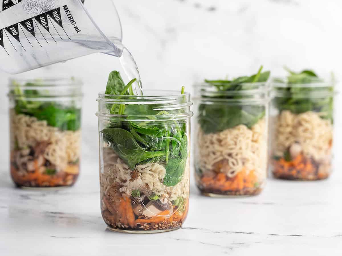 Meal Prep Noodle Soup Jars - Budget Bytes