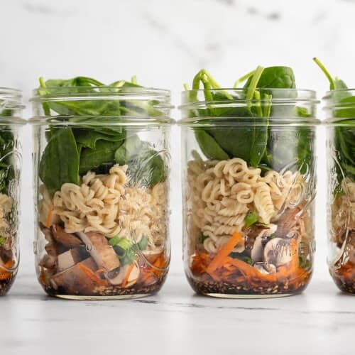 Meal Prep Noodle Soup Jars - Budget Bytes