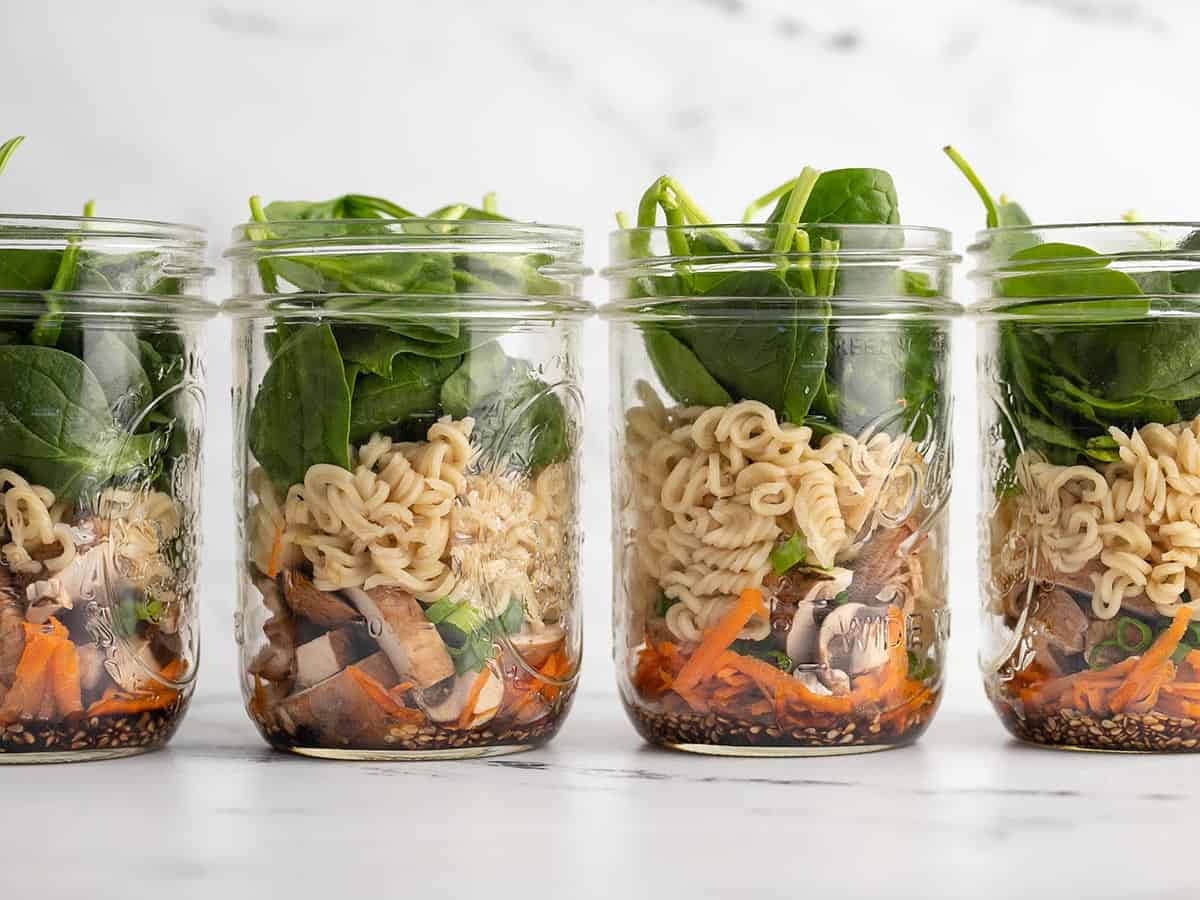 Chicken Noodle Soup in a Jar: a Cheap Healthy Meal