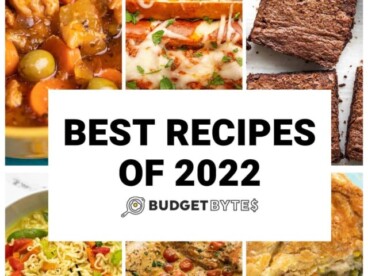 Collage of recipes images with title text in the center.
