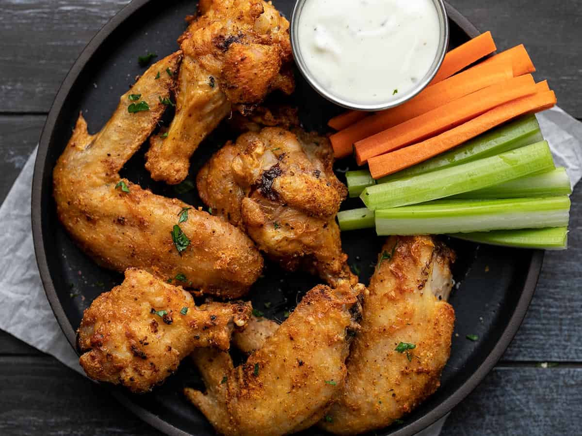 Air Fryer Chicken Wings - Budget Bytes