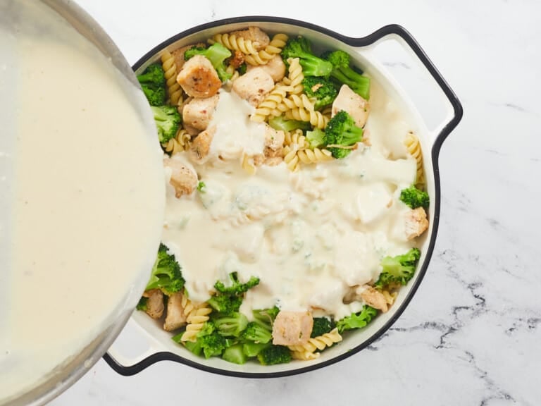 Chicken Alfredo Bake Budget Bytes