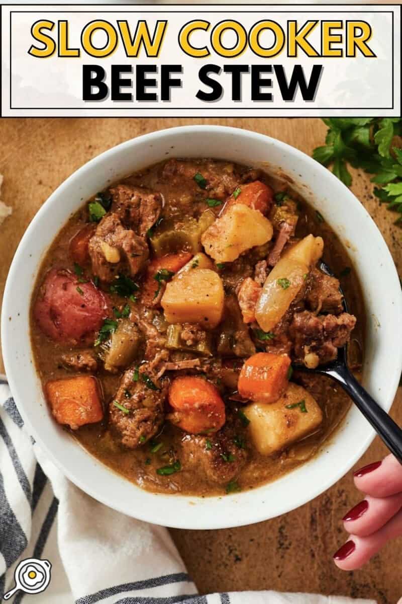 Slow Cooker Beef Stew - Garnish & Glaze